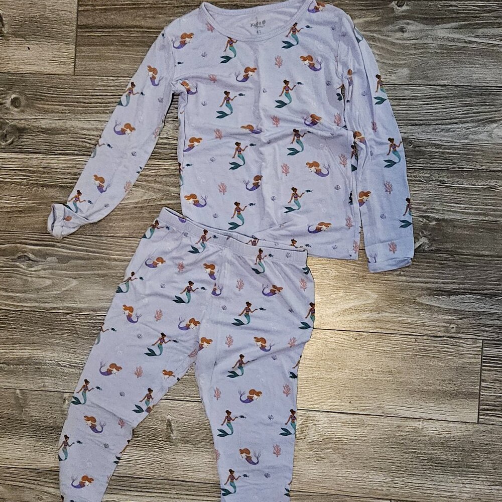 Kyte BABY Purple Mermaid Pajama Set